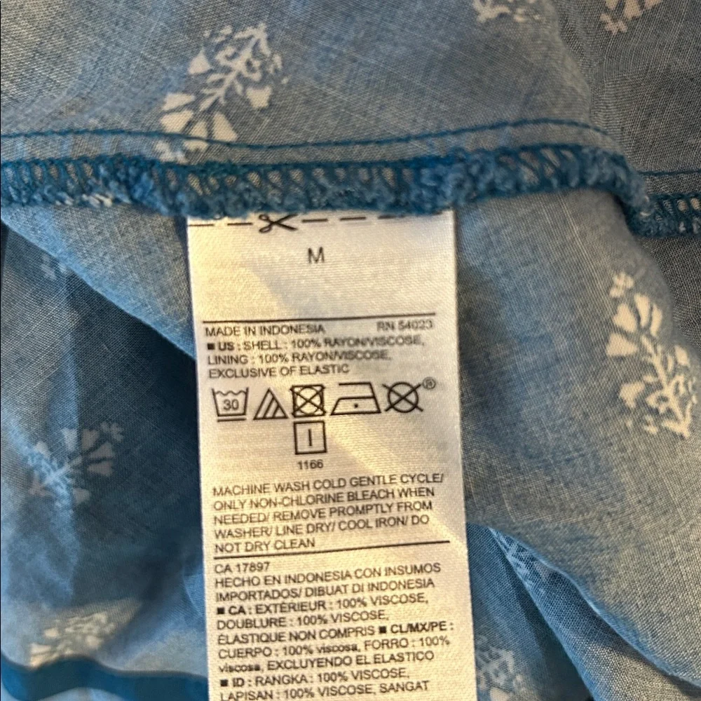 Old Navy Blue Sundress - Size Medium - Picture 6 of 8